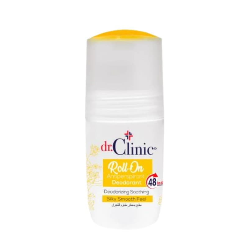 مزيل عرق رول اون أصفر Dr.Clinic