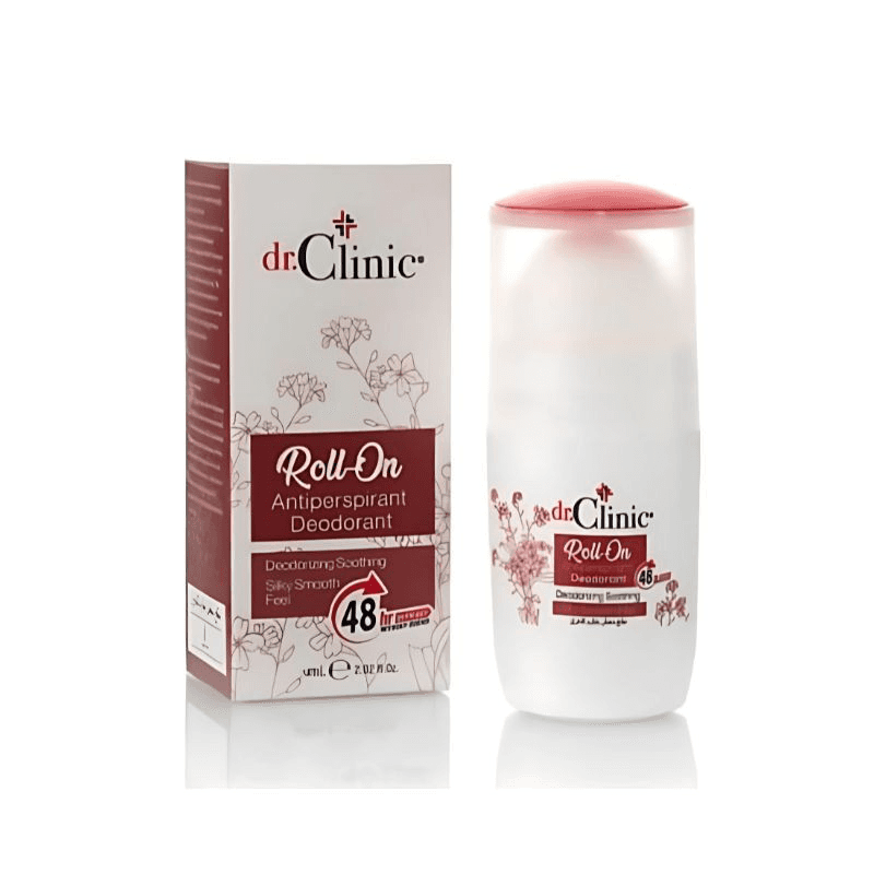 مزيل عرق رول اون أحمر Dr.Clinic
