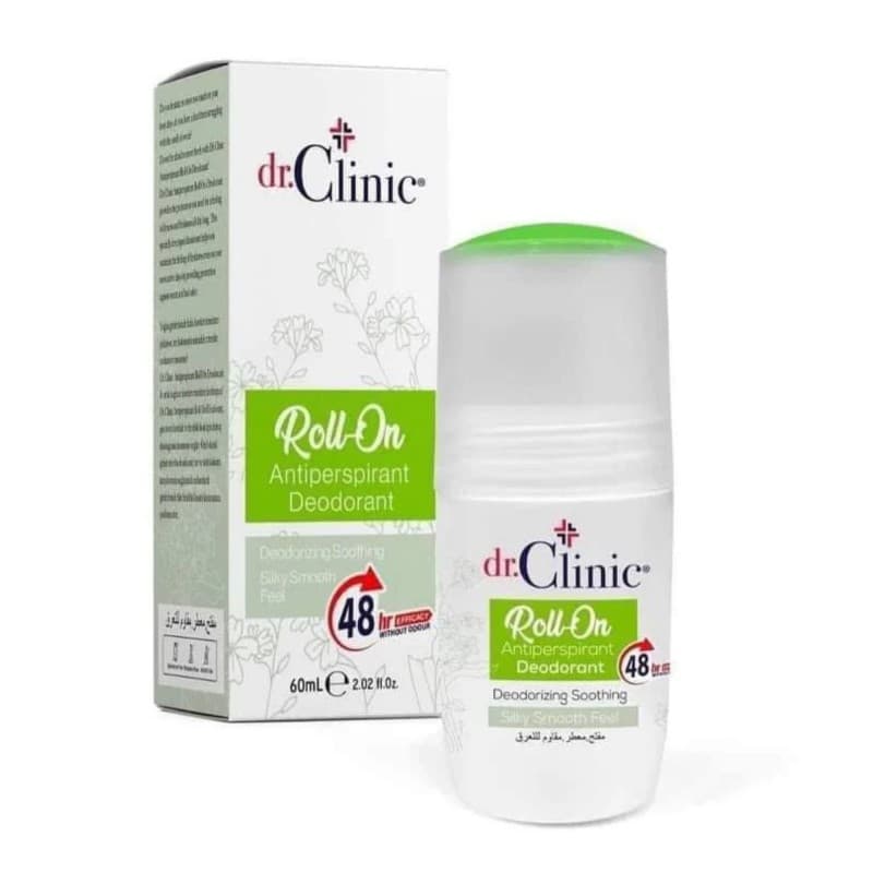مزيل عرق رول اون أخضر Dr.Clinic