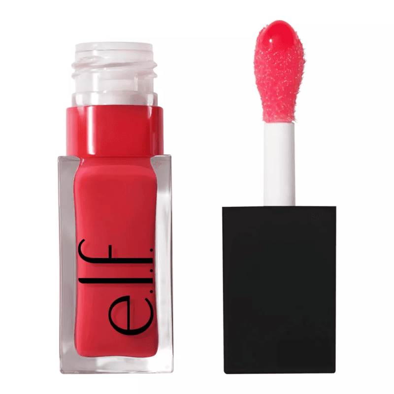 E.l.f. Glow Reviver Lip Oil Red Delicious 0.25 Fl. Oz