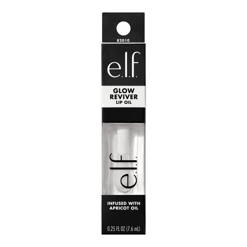 E.l.f. Glow Reviver Lip Oil Crystal Clear 0.25 Fl. Oz
