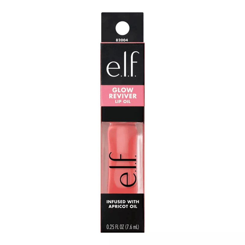 E.l.f. Glow Reviver Lip Oil Pink Quartz 0.25 Fl. Oz