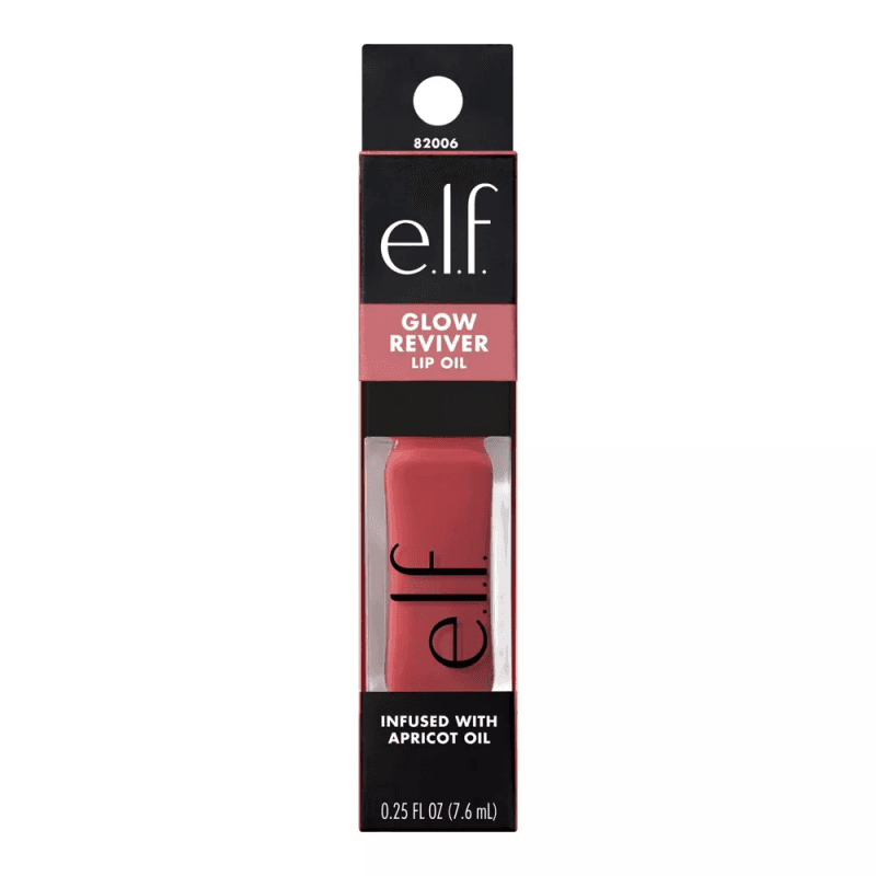 E.l.f. Glow Reviver Lip Oil Rose Envy 0.25 Fl. Oz