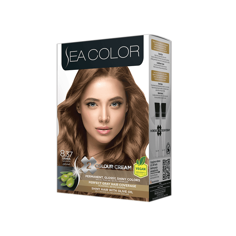 SEA COLOR صبغة شعر صحراوي 8.37