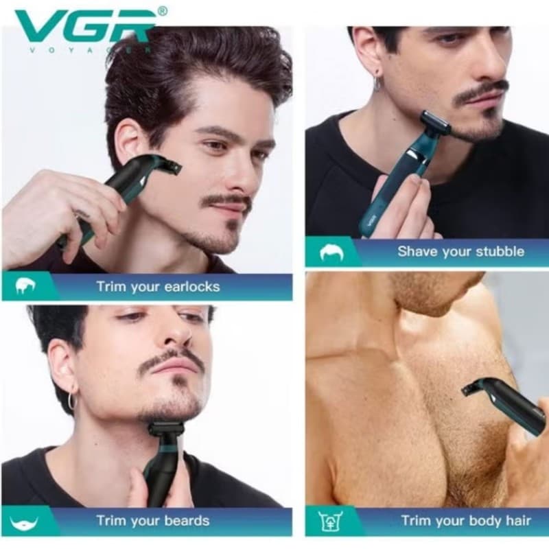 ماكينة حلاقة وتخفيف دقن V-393 من VGR