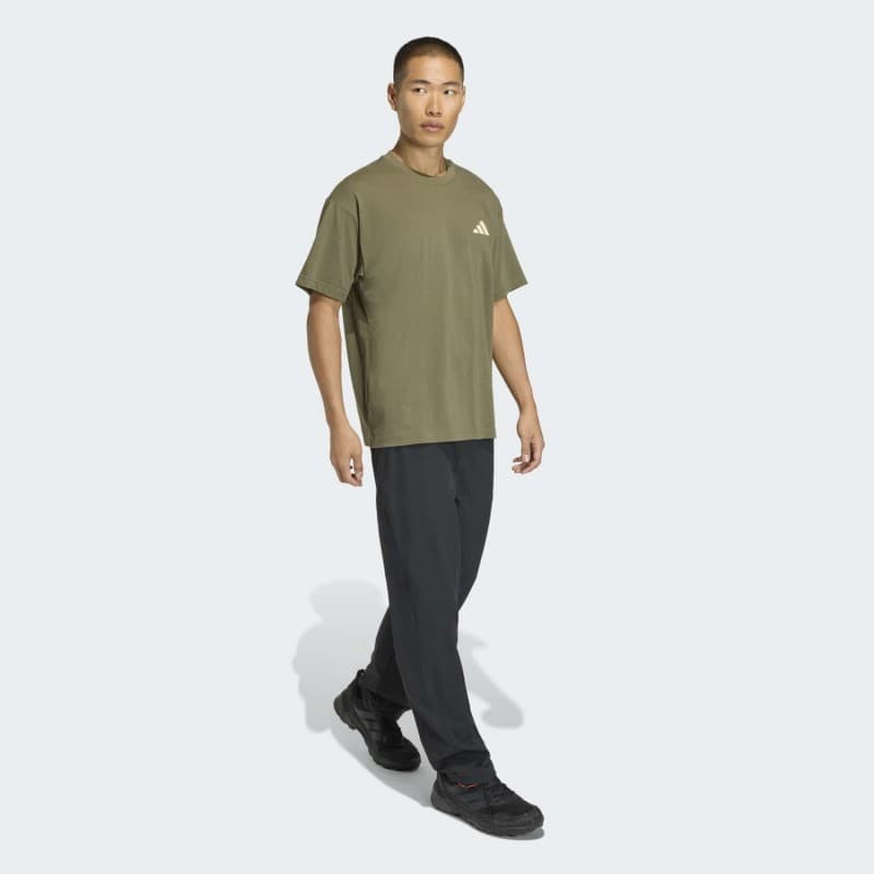 adidas Men's TERREX ACT NATURAL GRAPHIC Tee - Green