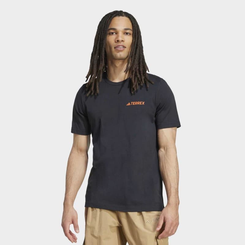 adidas Men's Mountain Athletic T-shirt - Black