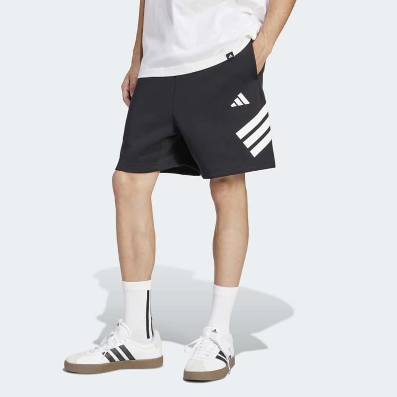 adidas Men's Future Icons 3-Stripes Short- Black