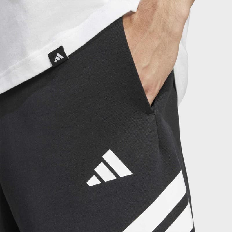 adidas Men's Future Icons 3-Stripes Short- Black