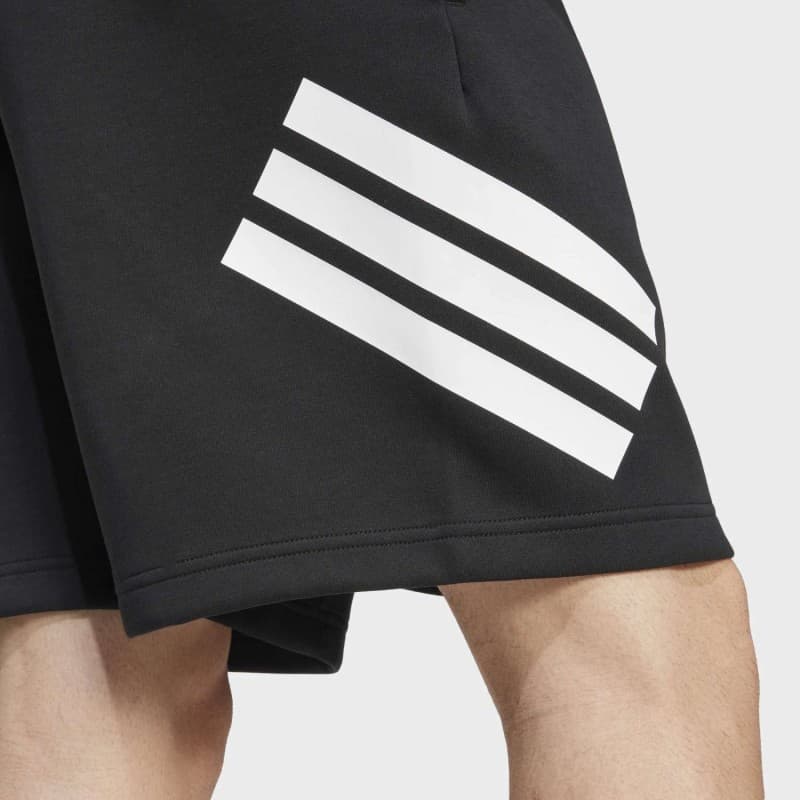 adidas Men's Future Icons 3-Stripes Short- Black