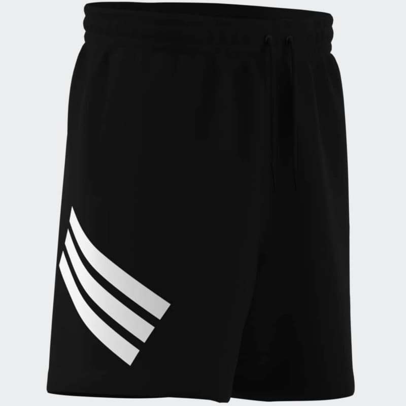 adidas Men's Future Icons 3-Stripes Short- Black