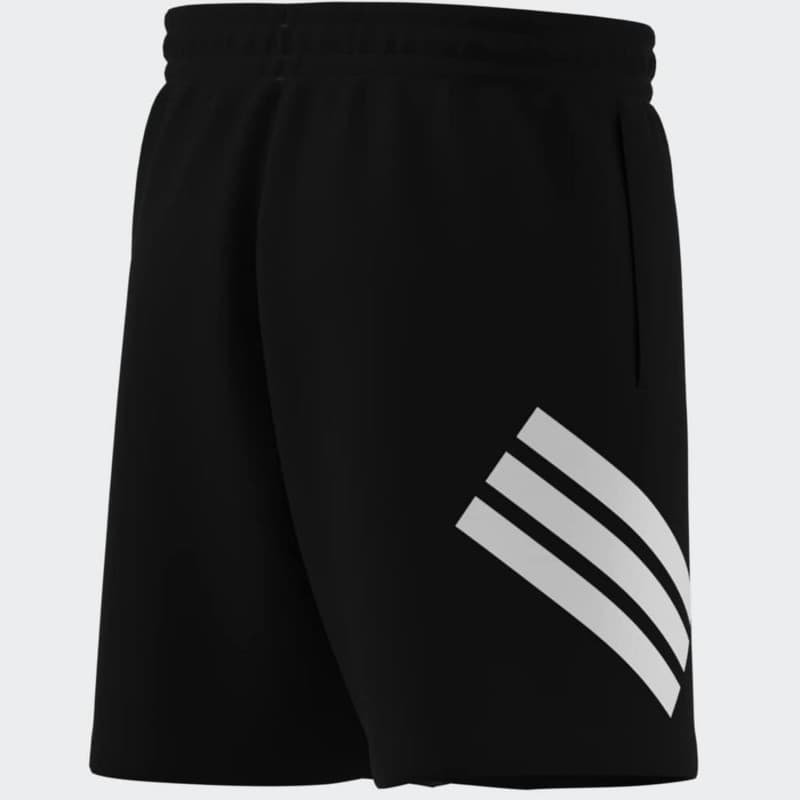 adidas Men's Future Icons 3-Stripes Short- Black
