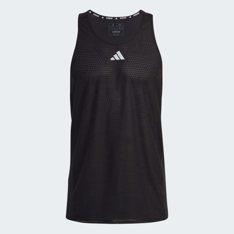adidas Men's X-City HEAT.RDY Singlet- Black
