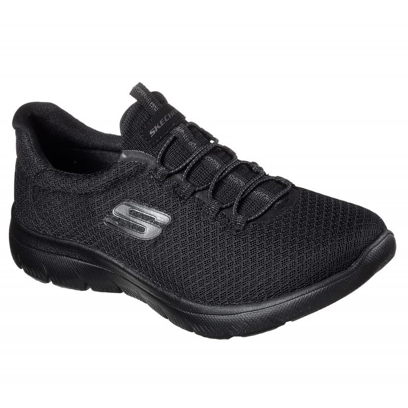Skechers Women's Summits Shoes حذاء سكيتشرز سوميتس للنساء لون أسود 