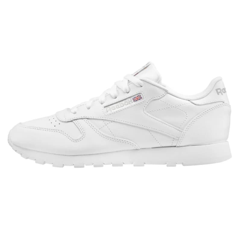 حذاء ريبوك كلاسيك ليذر جلد للجنسين لون أبيض- Reebok Unisex Classic Leathers Shoes