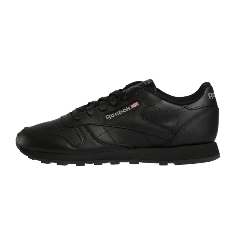 Reebok Womens' Classic Leather Shoes - حذاء ريبوك كلاسيك جلد للنساء لون أسود 