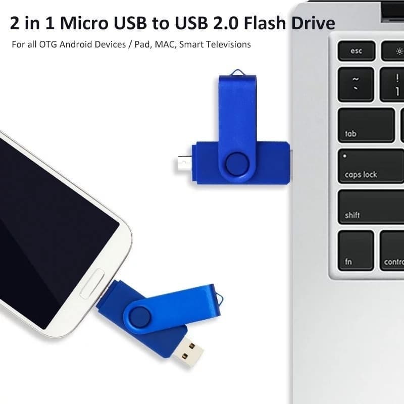 64GB USB FLASH and OTG  ( فلاش للهواتف والكمبيوتر )