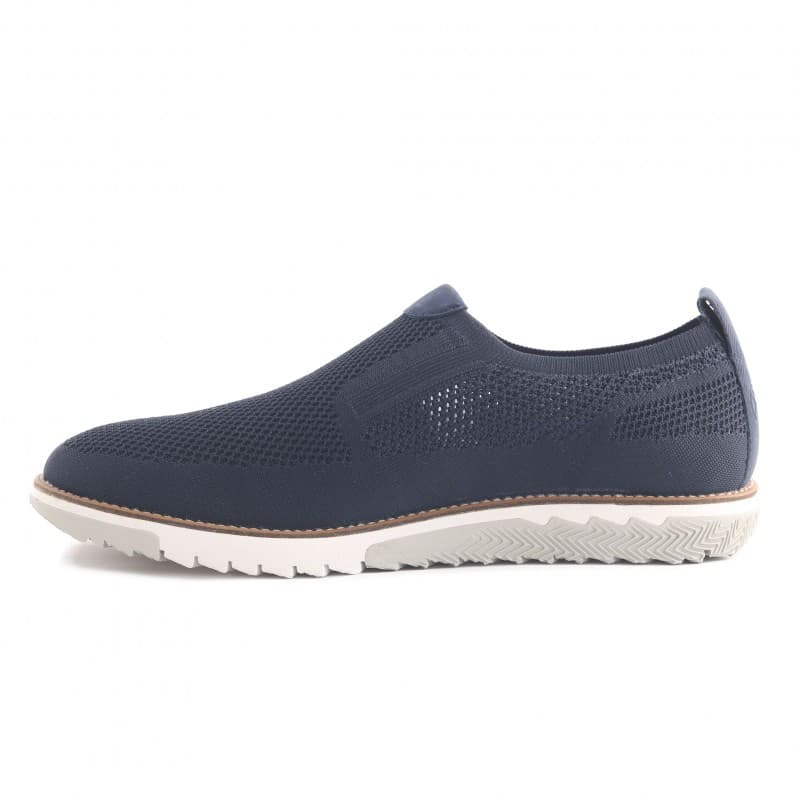 Hush Puppies Men's Expert MT Slipon Shoes - حذاء هاش بابيز إكسبرت إم تي سليب أون للرجال لون كحلي وأبيض  