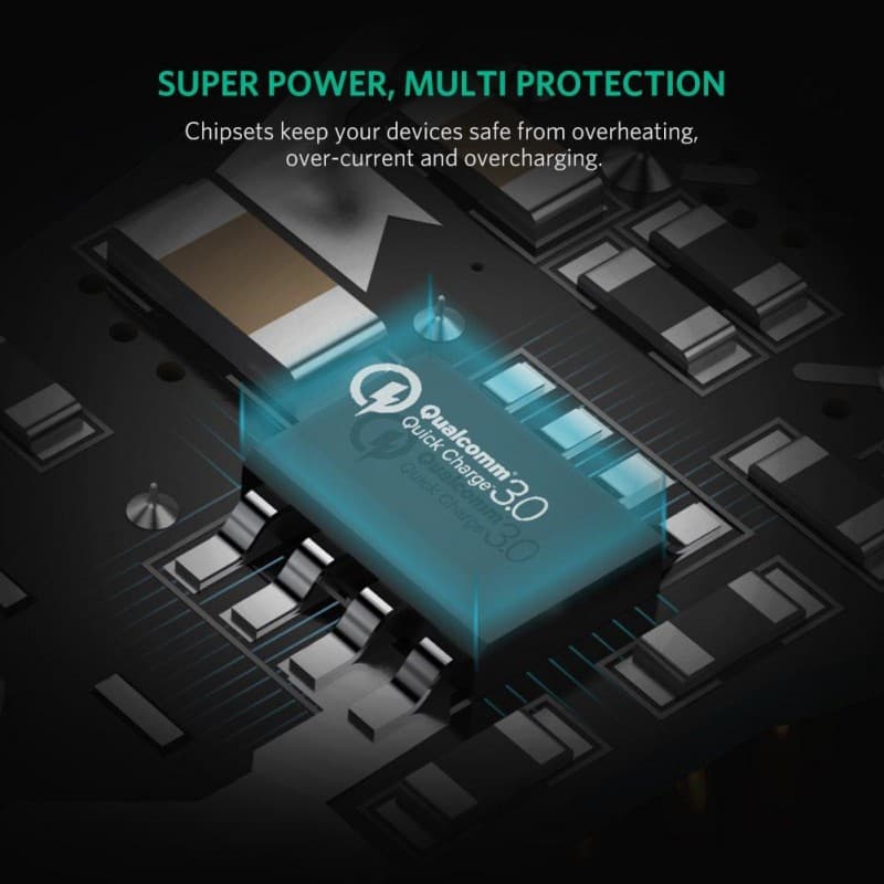 Ugreen Car Charger Qualcomm 3.0 quick charge
