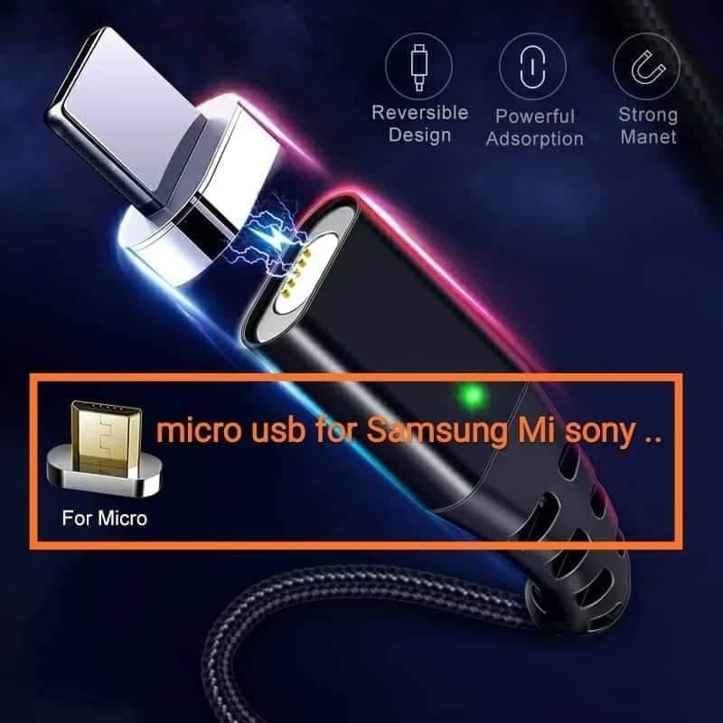 كيبل Micro مغناطيس لشحن الهاتف ونقل البيانات