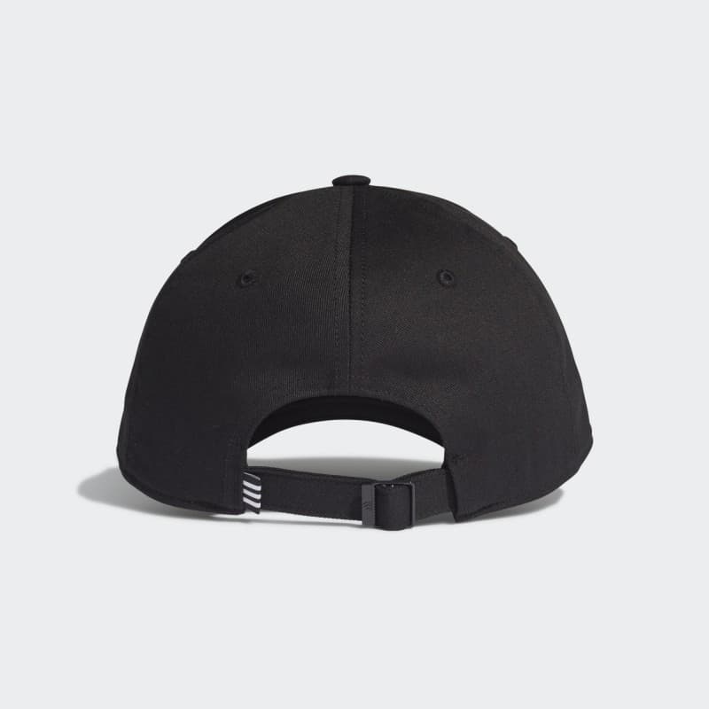 adidas Unisex COTTON BASEBALL Cap - Black - طاقية اديداس بيسبول قطنية للجنسين لون أسود