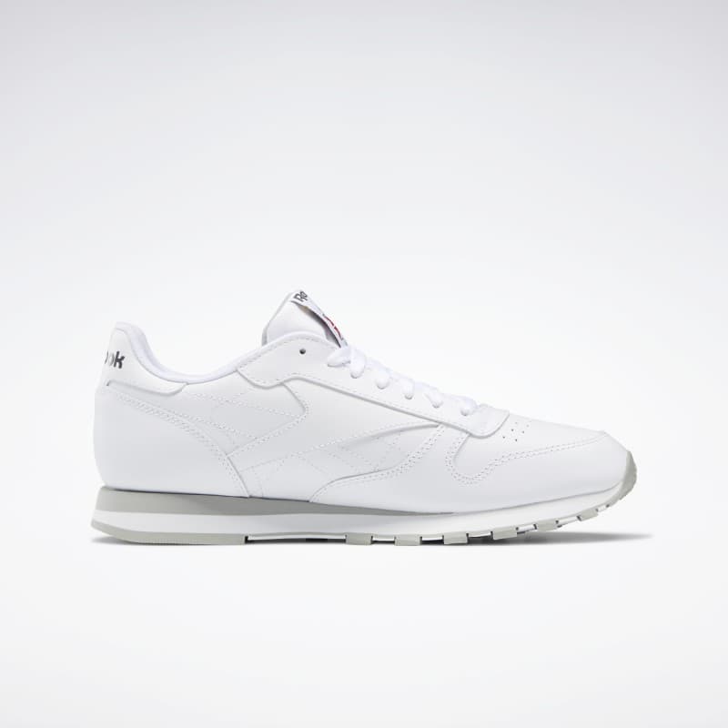 Reebok Men's Classic Leather Shoes - حذاء ريبوك كلاسيك جلد للرجال لون أبيض 