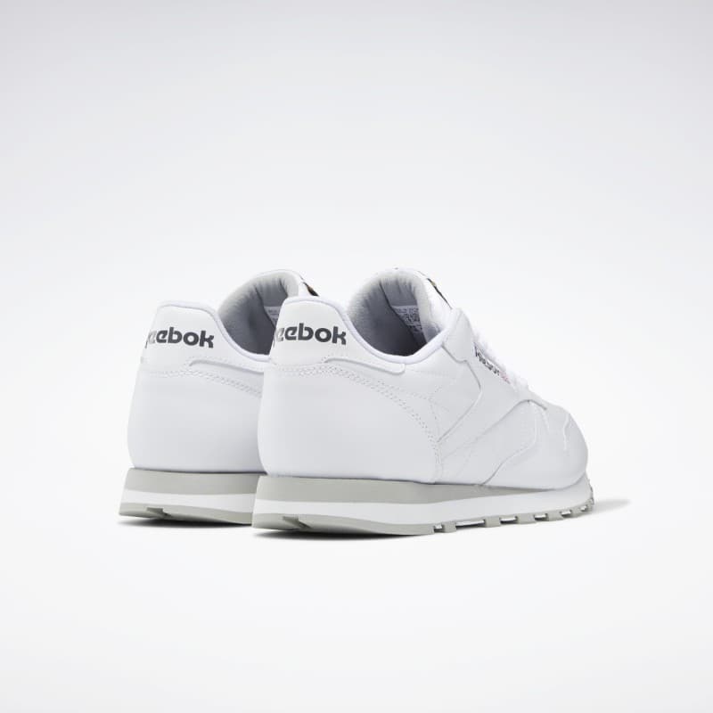 Reebok Men's Classic Leather Shoes - حذاء ريبوك كلاسيك جلد للرجال لون أبيض 