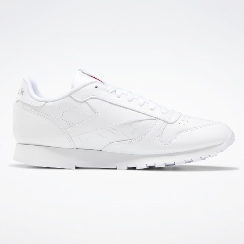 Reebok Classic Leather Shoes - حذاء ريبوك كلاسيك جلد لون أبيض 