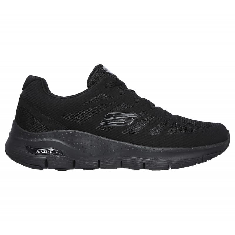 حذاء سكيتشرز ارتش فيت – تشارج باك للرجال لون أسود- Skechers Men's Arch Fit - Charge Back Shoes