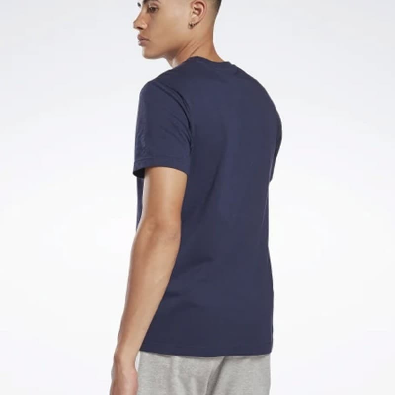 Reebok Mens' RI Classic T-Shirt- تيشيرت ريبوك ار اي كلاسيك للرجال لون كحلي