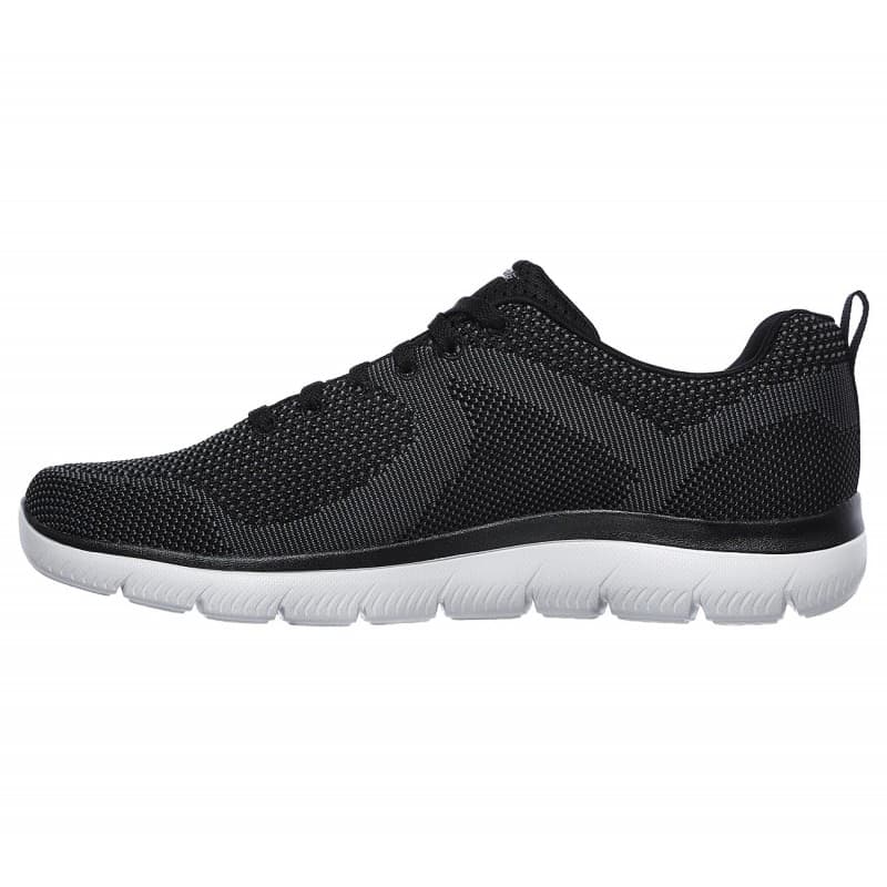 Skechers Mens' Summits - Brisbane Shoes- حذاء سكيتشرز سوميتس بريسبان للرجال لون أسود