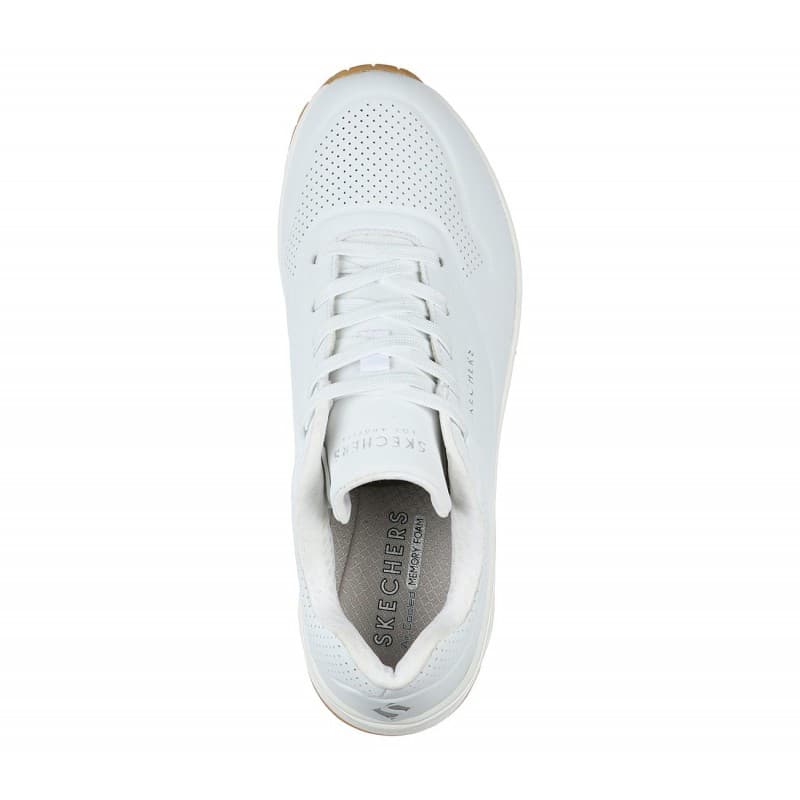 حذاء سكيتشرز أونو ستاند أون اير للنساء لون أبيض - Skechers Women's Skechers Uno Stand On Air Shoes