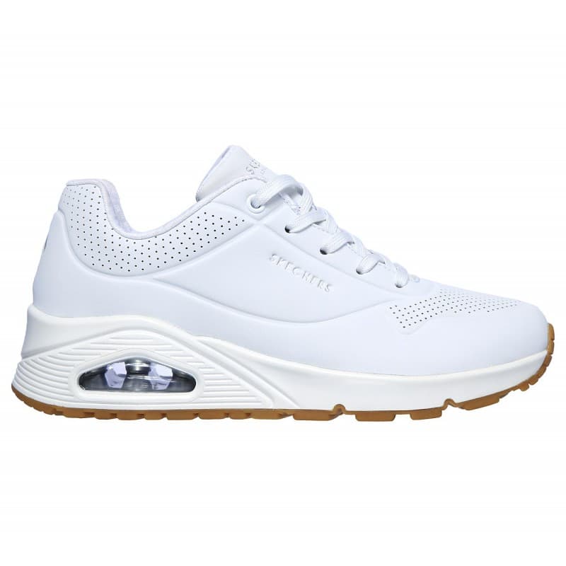 حذاء سكيتشرز أونو ستاند أون اير للنساء لون أبيض - Skechers Women's Skechers Uno Stand On Air Shoes