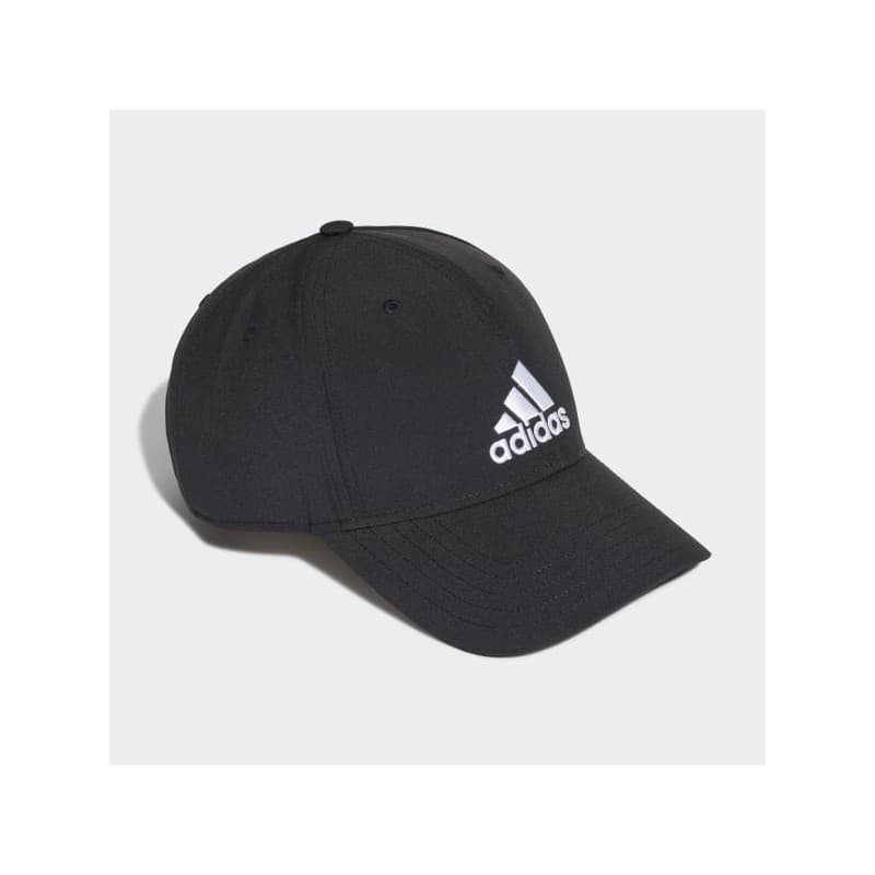 adidas LIGHTWEIGHT EMBROIDERED BASEBALL CAP - Black- طاقية اديداس لايت ويت بيسبول للجنسين لون اسود