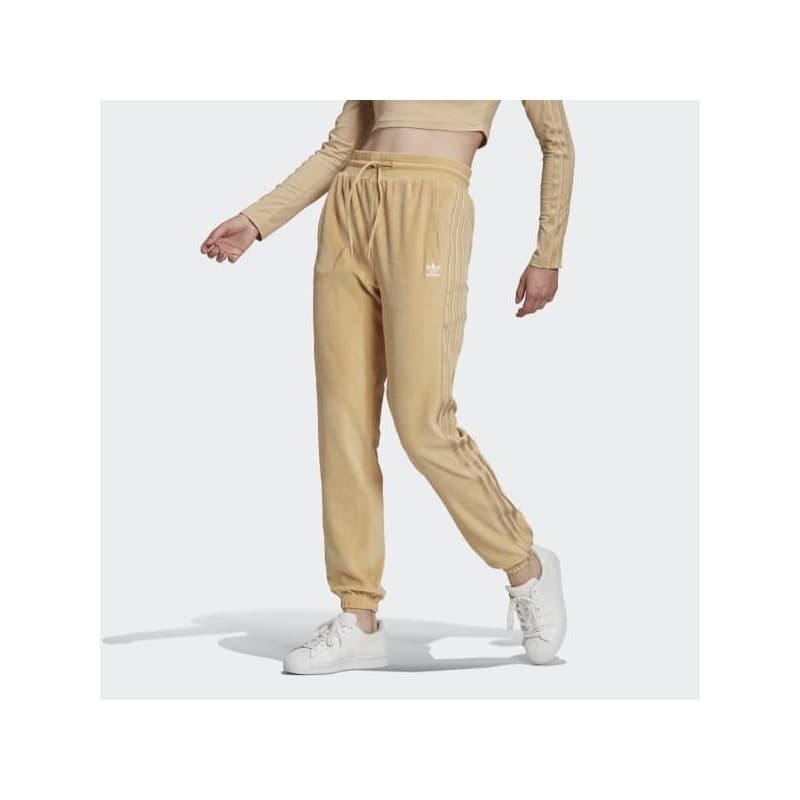 adidas Womens' Slim Joggers - Beige- بنطلون اديداس سليم للنساء لون بيج