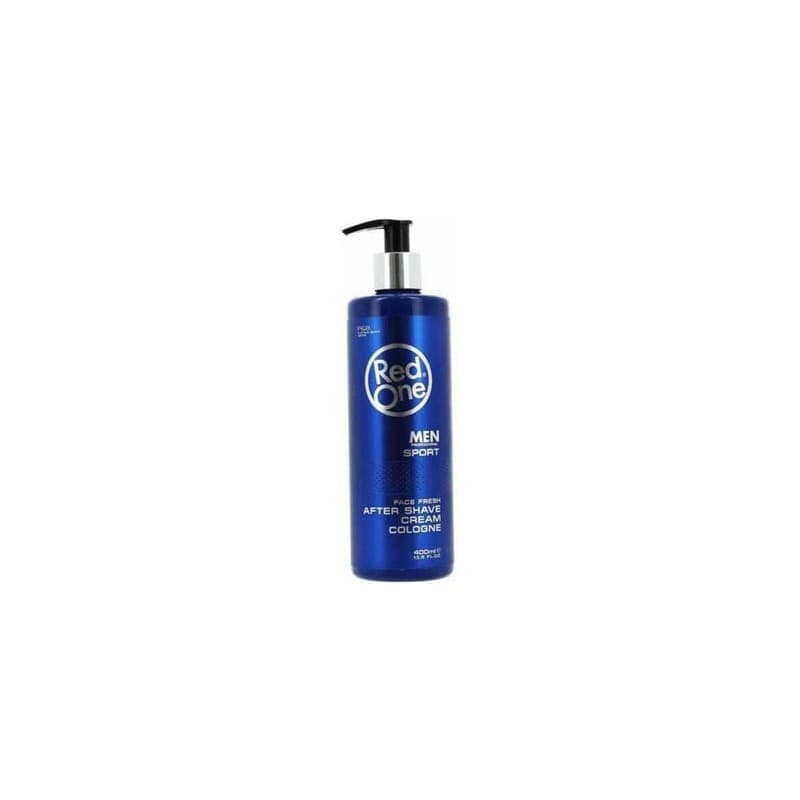 Redone after shave +cream cologne sport 400 ml كريم كلونيا (افترشيف) ازرق بعد الحلاقة