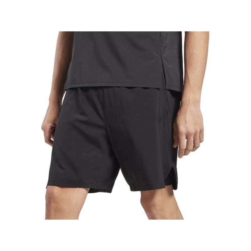 شورت ريبوك سبيد 3.0 2 في 1 للرجال لون أسود - Reebok Men's Speed 3.0 Two-In-One Short – Black