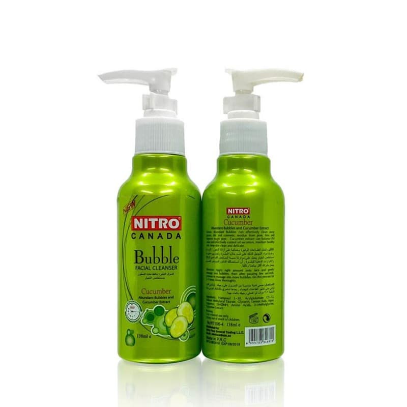 غسول البشرة بالفقاعات المطور بمستخلص الخيار - Bubble FACIAL CLEANSER