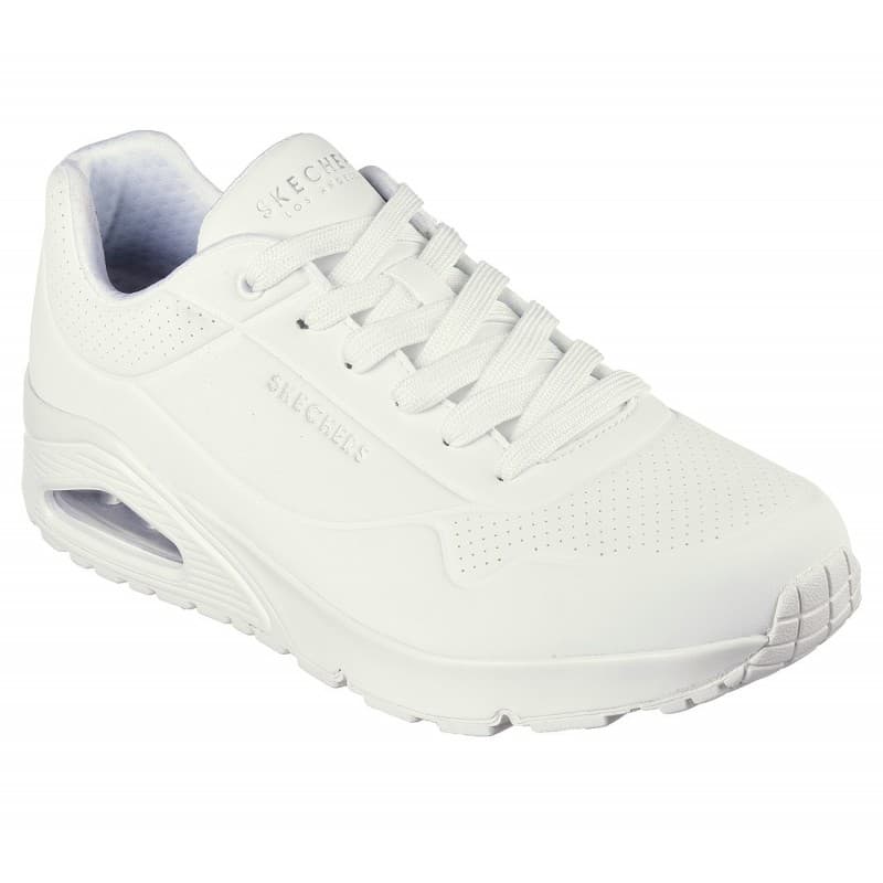 حذاء سكيتشرز أونو – ستاند اون اير للرجال لون أبيض - Skechers Men's Uno - Stand on Air Shoes