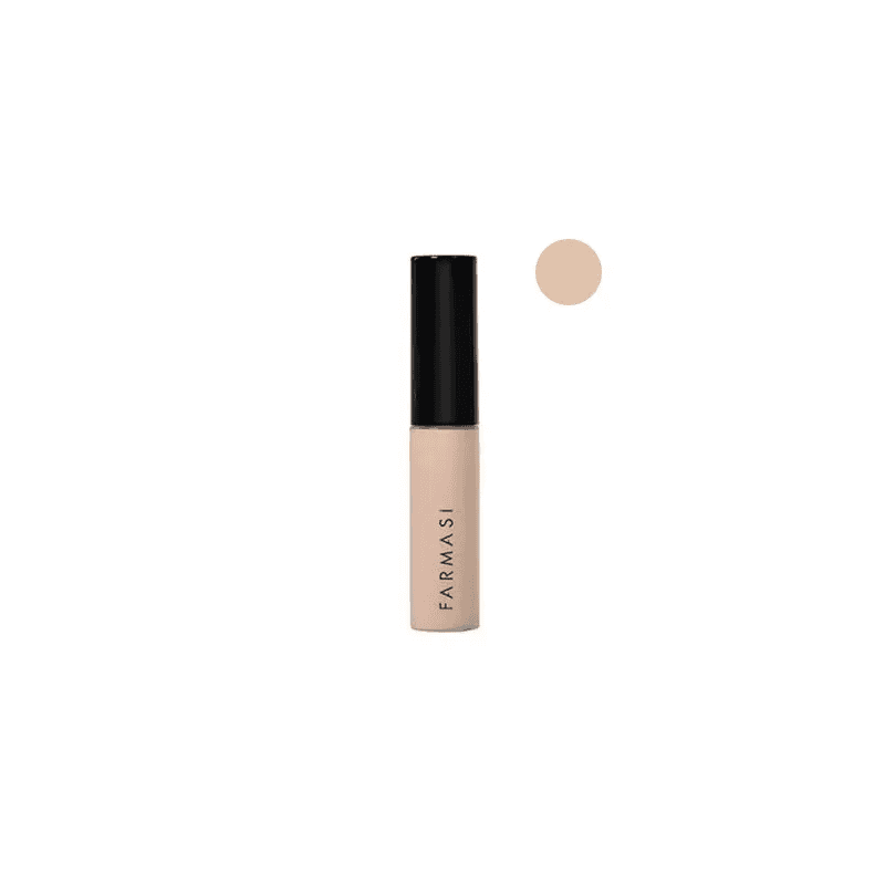 كونسيلر سائل من فارماسي درجة ايفوري دافئ 02 حجم 7مل- FARMASI Vfx Pro Liquid Concealer 02 Warm Ivory