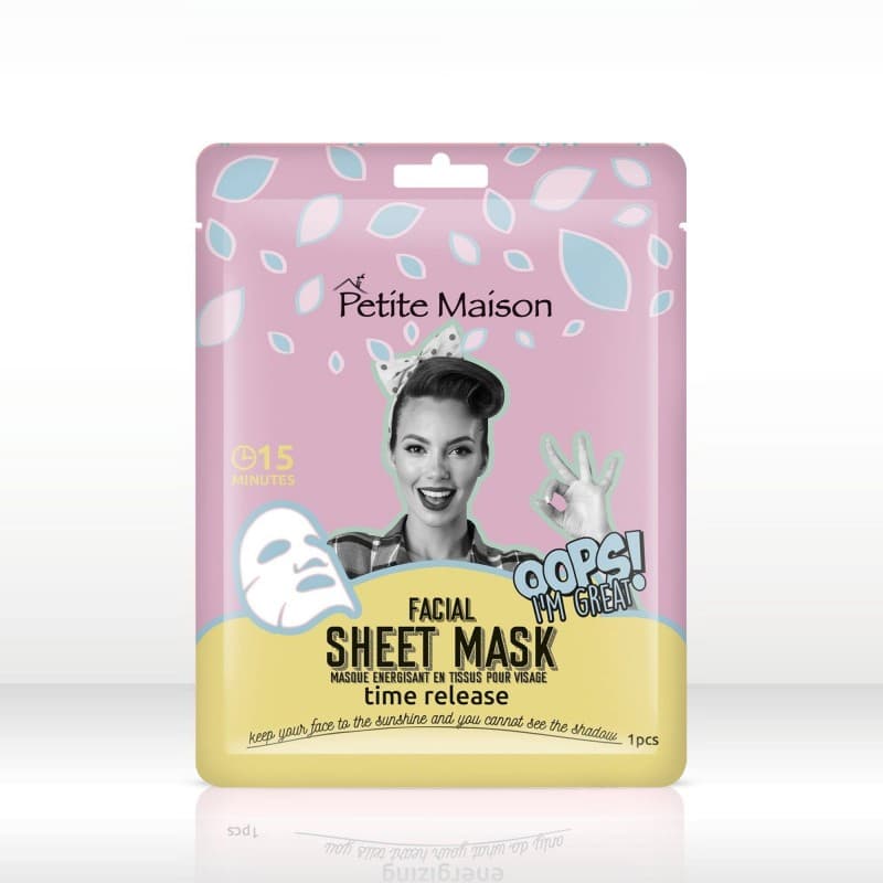 Petite Maison Time Release Facial Sheet Mask 25ML - ماسك ورقي للوجه مجدد للبشرة من بوتيت ميزون