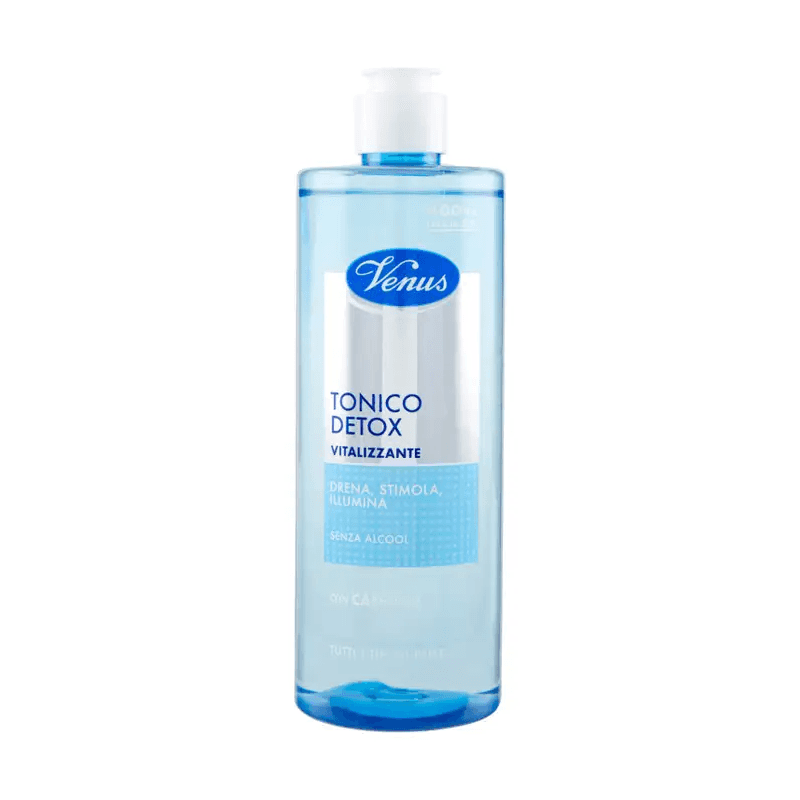 تونر مقوي غني بالكافيين من فينوس حجم 400 مل- Venus Tonico Detox Vitalizzante 400ml