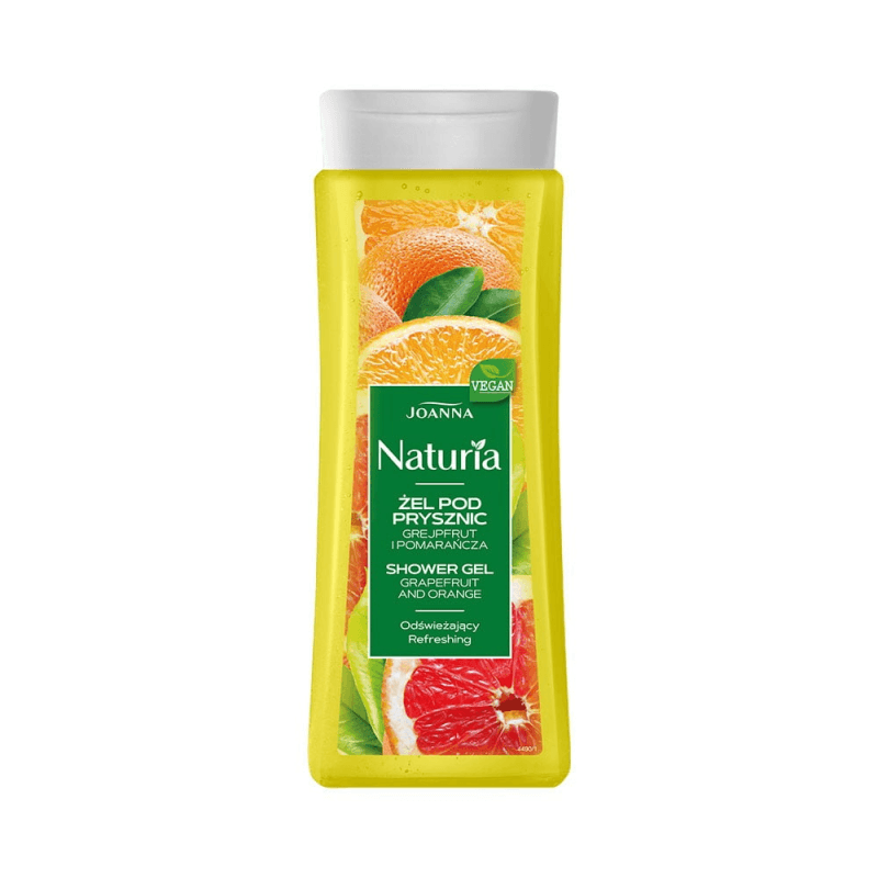 ناتوريا شاور جل بخلاصة الجريبفوت والبرتقال من جوانا حجم 300 مل-Joanna Naturia Shower Gel Grapefruit And Orange 300ml