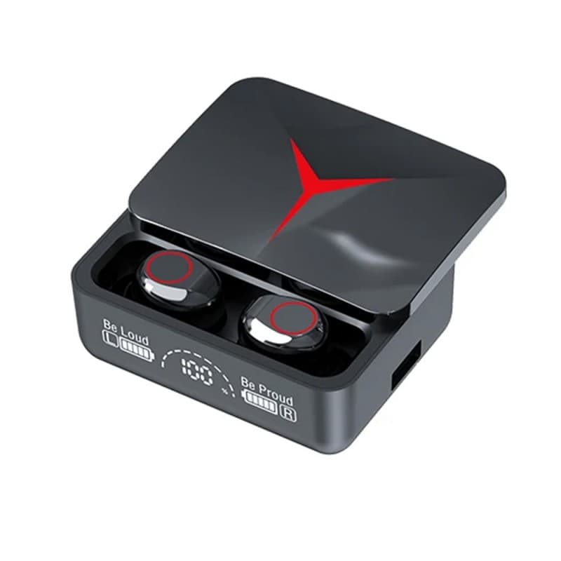 ايربود M90 pro شاشة type-c شعار مرسيدس