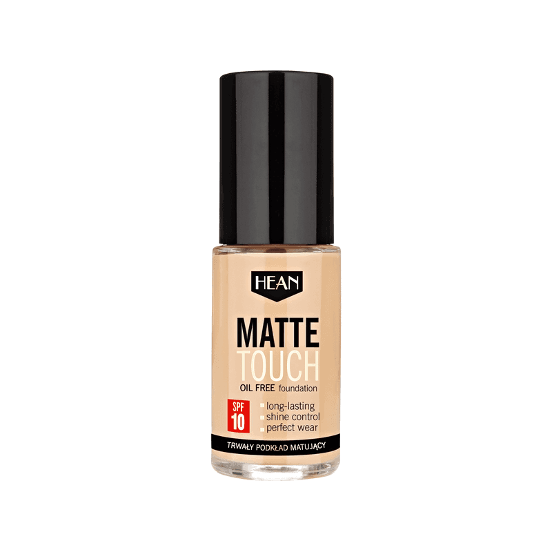 كريم أساس مات مطفي من هين درجة 03 حجم 30 مل -Hean Matte Touch Foundation -03 Beige