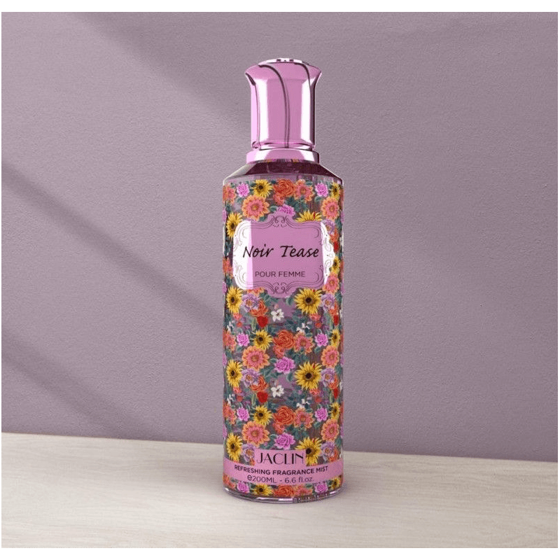 معطر جسم بخاخ نوار تيسي من جاكلين حجم 250 مل – Noir Tease Fragrance Mist By Jaclin 250Ml