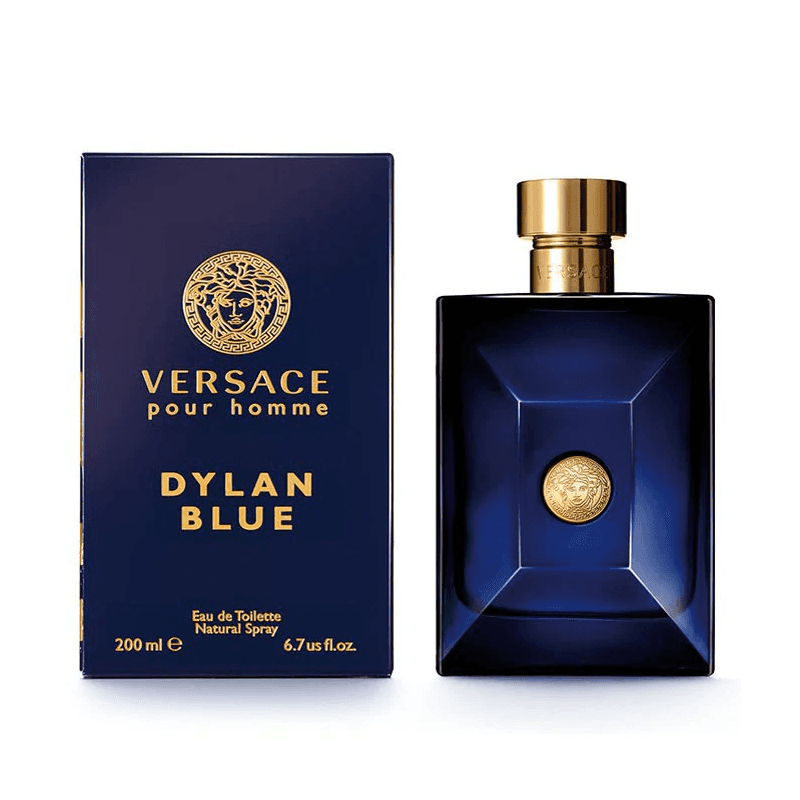 عطر فيرزاتشي بور هومي ديلان بلو من فيرزاتشي للرجال سعة 200 مل - Versace Pour Homme Dylan Blue EDT By Versace For Men 200ml