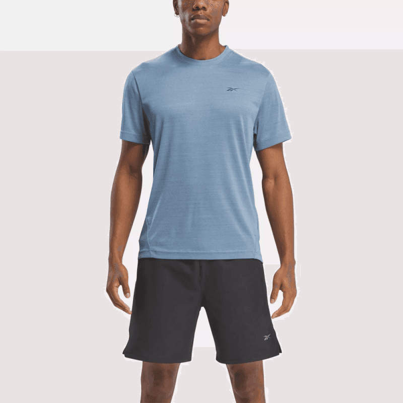 تيشيرت ريبوك فرش اثليت 2.0 للرجال لون أزرق- Reebok Men' Fresh Athlete 2.0 T-Shirt