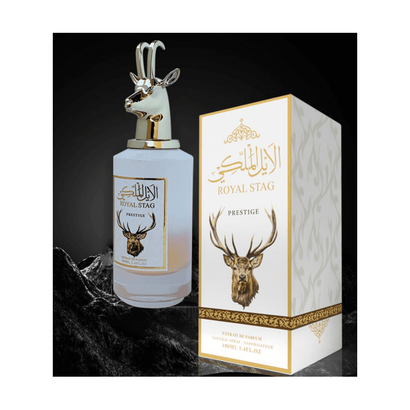 Royal Stag Prestige EDP By Wadi Al Khaleej For Unisex100 ML-عطر الايل الملكي من وادي الخليج للجنسين سعة 100 مل