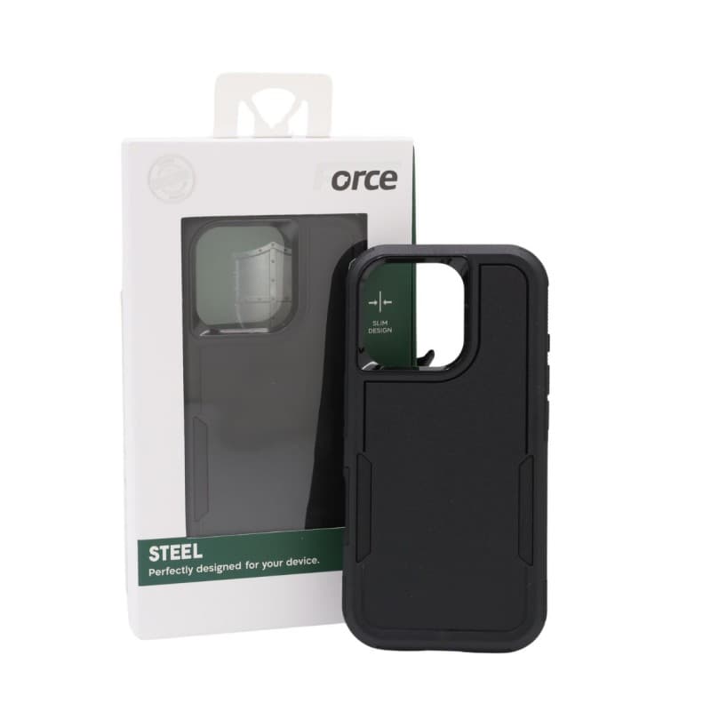 Force Steel Defender phone cover iPhone 16 PRO - BLACK